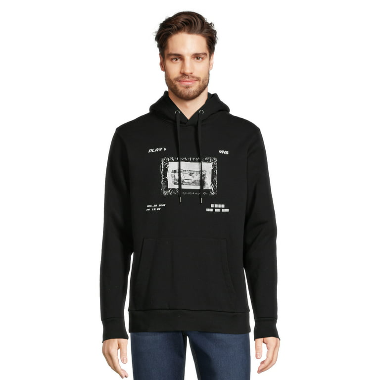 No Boundaries Men's and Big Men's Graphic Hoodie Sweatshirt, Sizes XS-5XL