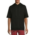 thumbnail image 1 of No Boundaries Men's and Big Men's Hoodie with Short Sleeves, Sizes up to 5XL, 1 of 5
