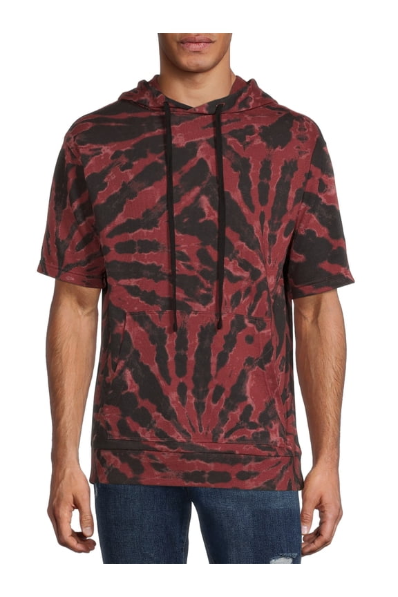 Men's and Big Men's Hoodie with Short Sleeves