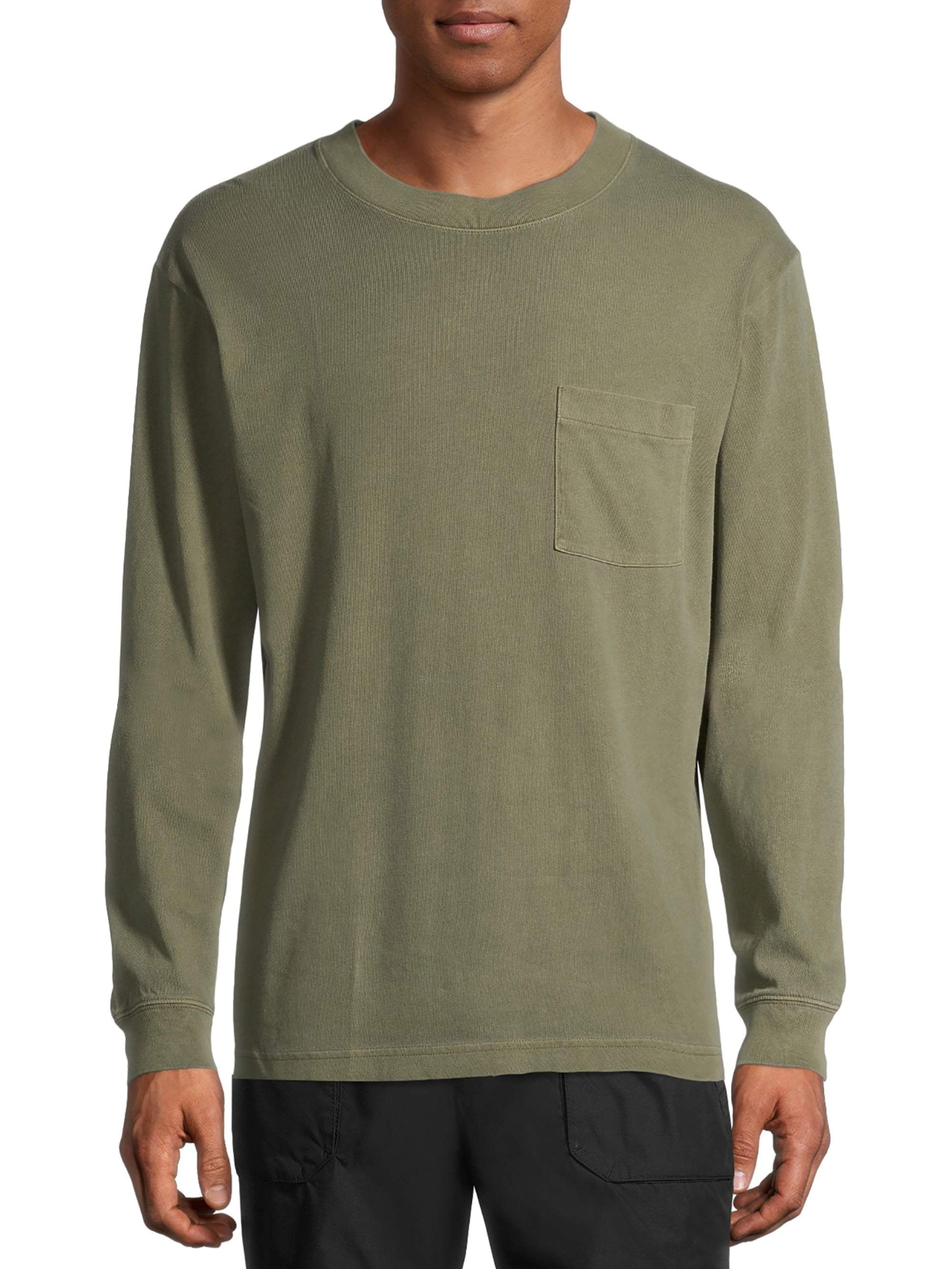 No Boundaries Men's and Big Men's Long Sleeve T-Shirt