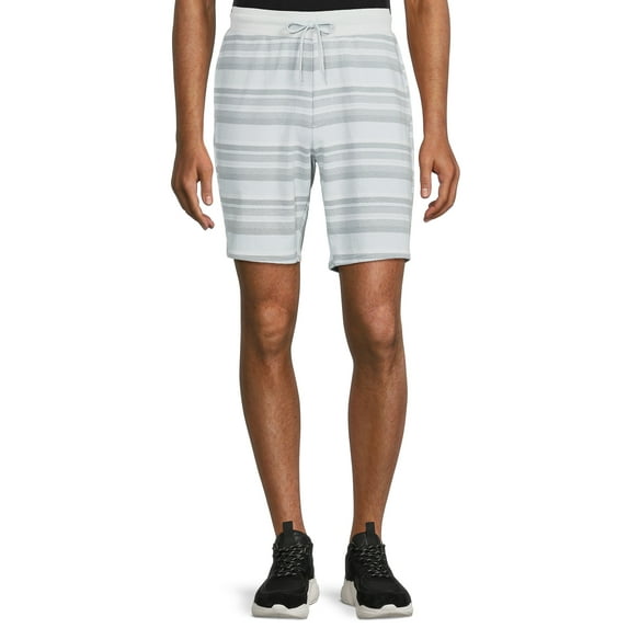 No Boundaries Men's and Big Men's Lounge Shorts with Andros Stripe Design, Up to Size 2XL