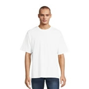 No Boundaries Men's and Big Men's Oversized Tee with Short Sleeves, Size XS-3XL