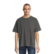 No Boundaries Men's and Big Men's Oversized Tee with Short Sleeves, Size XS-3XL
