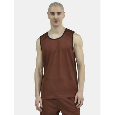 No Boundaries Men's & Big Men's Solid and Printed Mesh Tank Top, Sizes XS-5XL