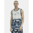 thumbnail image 1 of No Boundaries Men's & Big Men's Solid and Printed Mesh Tank Top, Sizes XS-5XL, 1 of 5