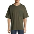 thumbnail image 1 of No Boundaries Men's and Big Men's Pocket T-Shirt with Short Sleeves, Sizes up to 5XL, 1 of 4