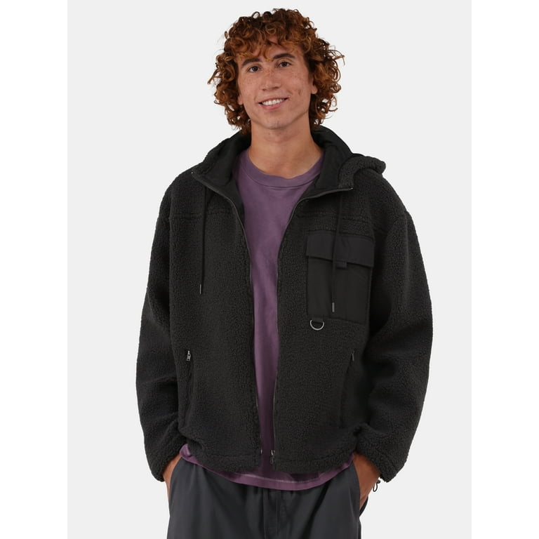 Pile hooded top 2025