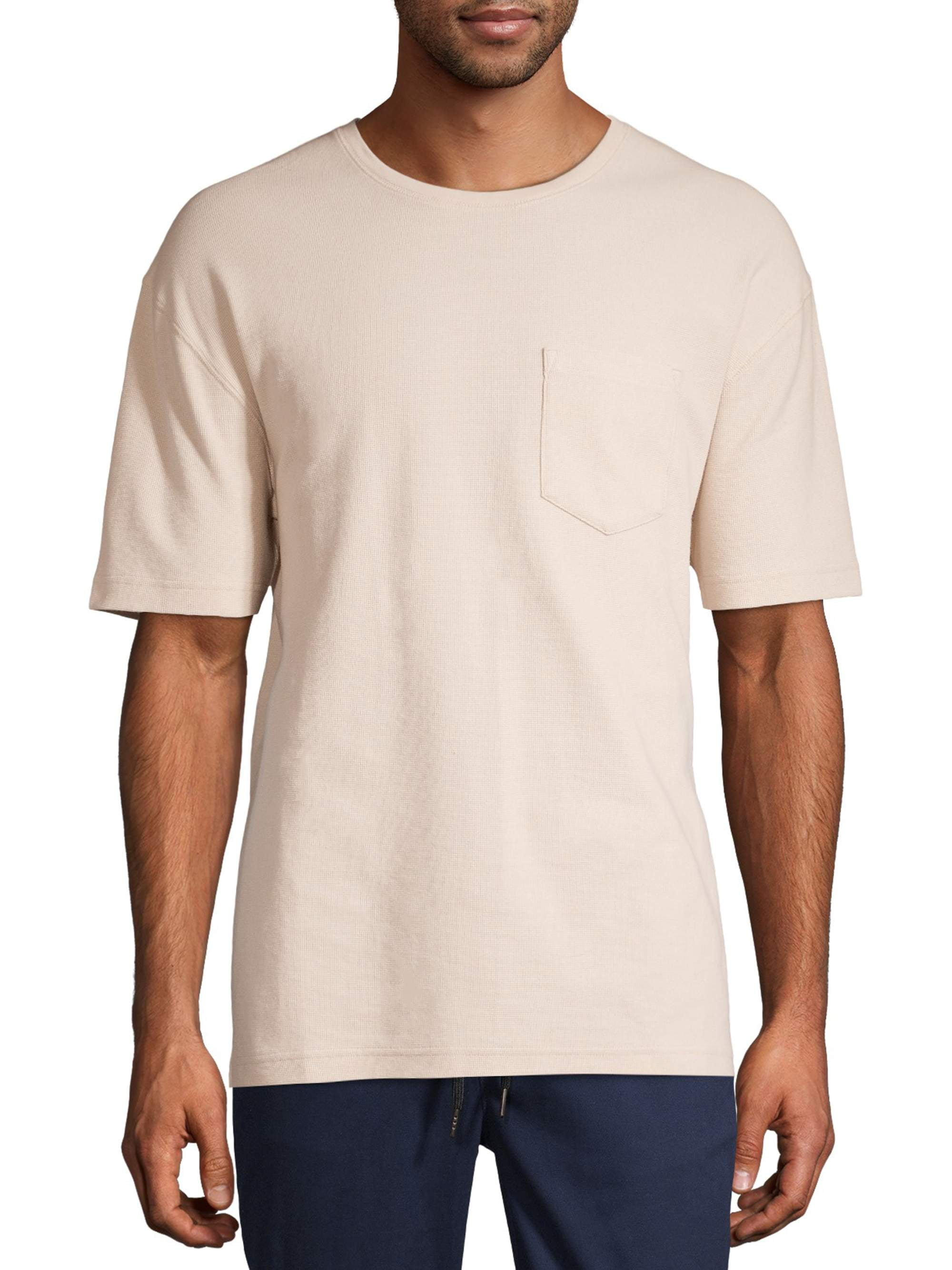 No Boundaries Men's and Big Men's Short Sleeve Thermal T-Shirt