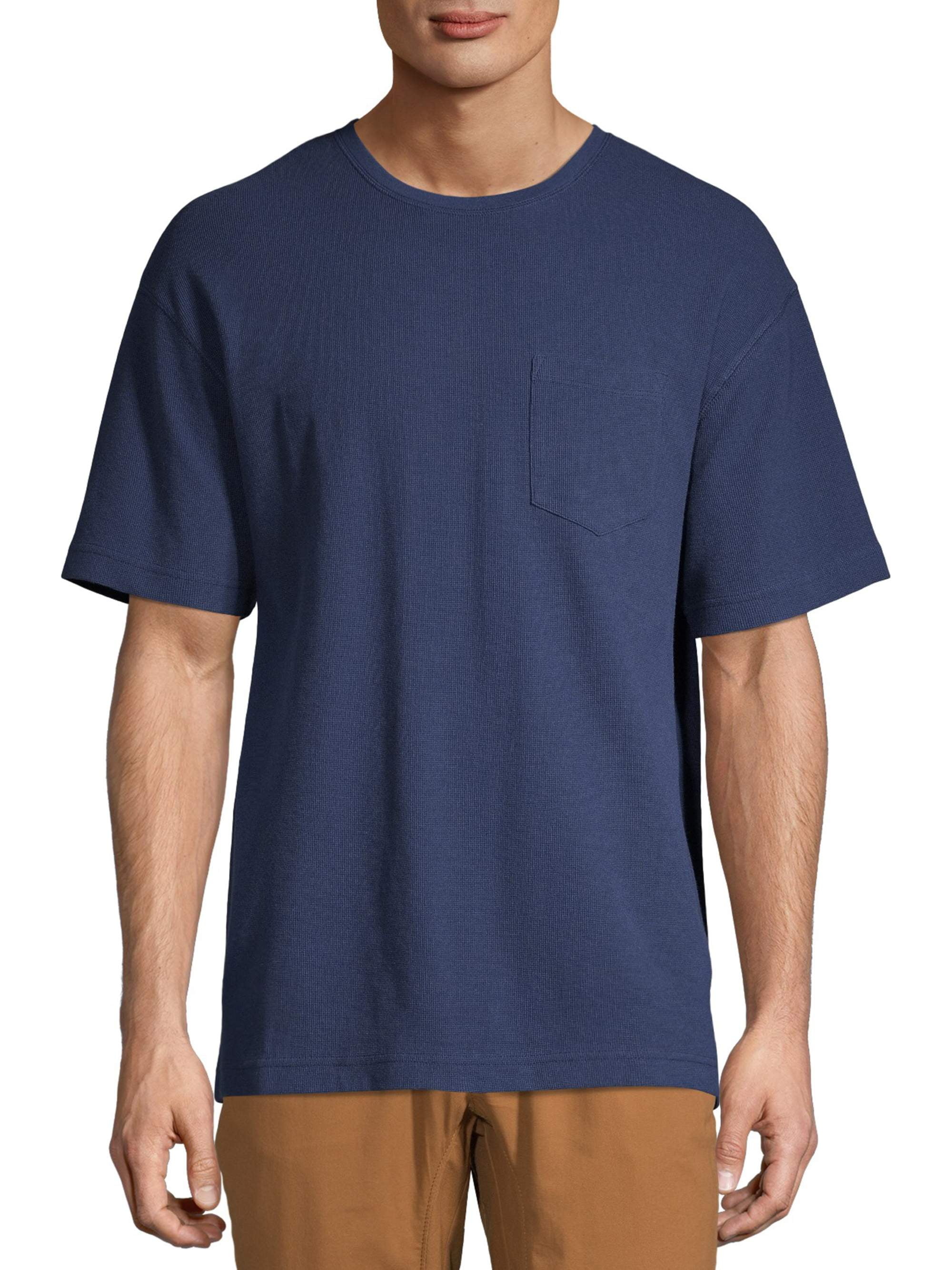 No Boundaries Men's and Big Men's Short Sleeve Thermal TShirt