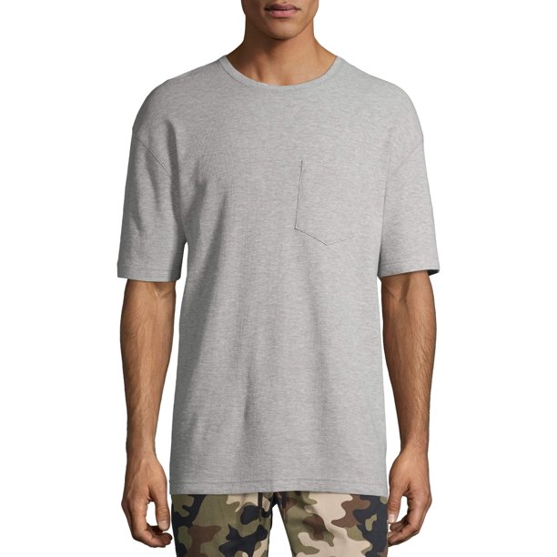 No Boundaries Men's and Big Men's Short Sleeve Thermal TShirt