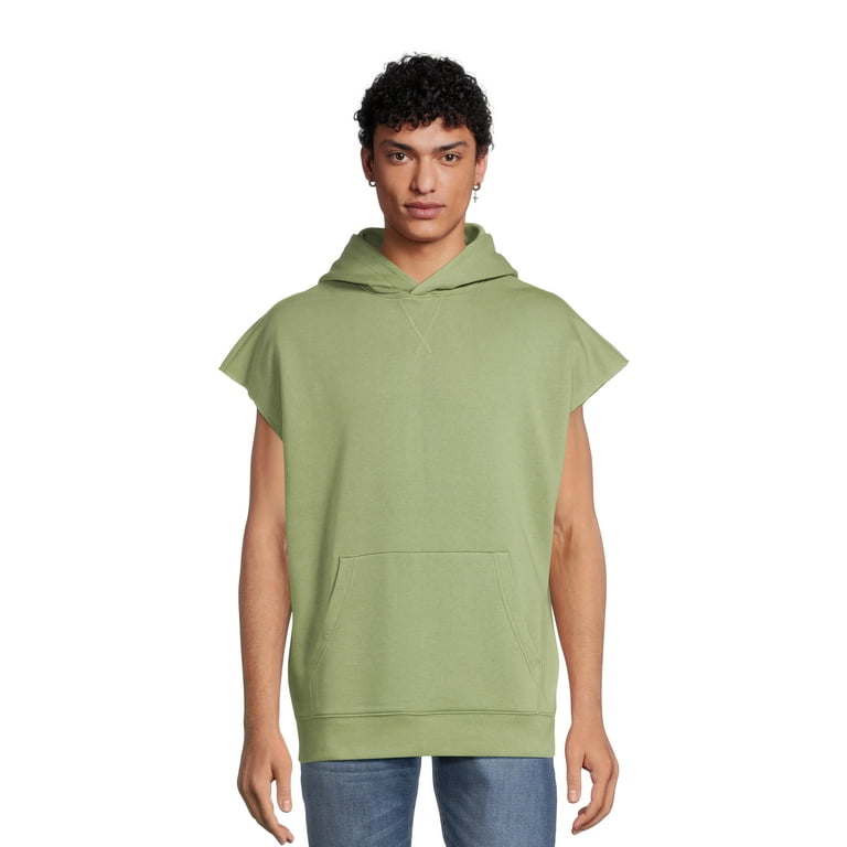 No Boundaries Men s and Big Men s Sleeveless Hoodie Sweatshirt Sizes XS 5XL