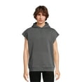 thumbnail image 1 of No Boundaries Men's and Big Men's Sleeveless Hoodie Sweatshirt, Sizes XS-5XL, 1 of 5