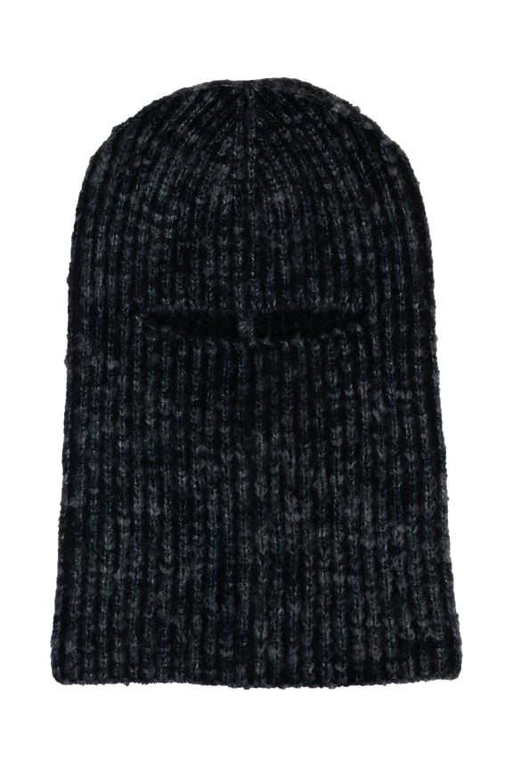 Mens Knit Ski Mask, Black, One Size