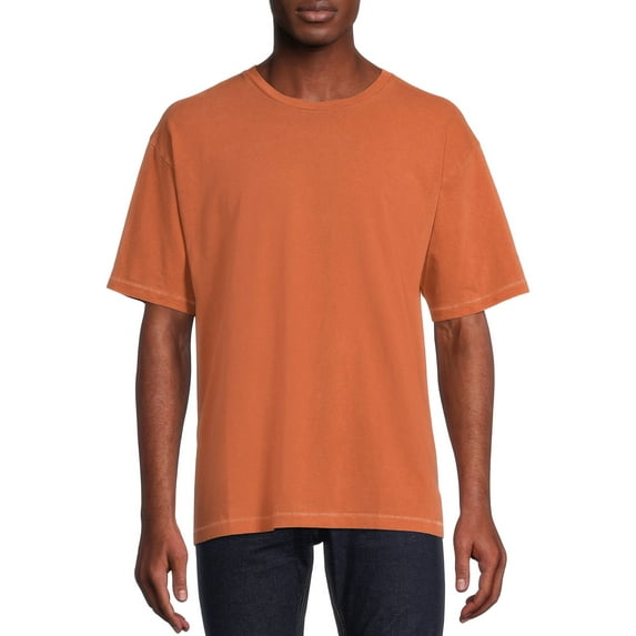 No Boundaries Mens Oversized Tee with Short Sleeves