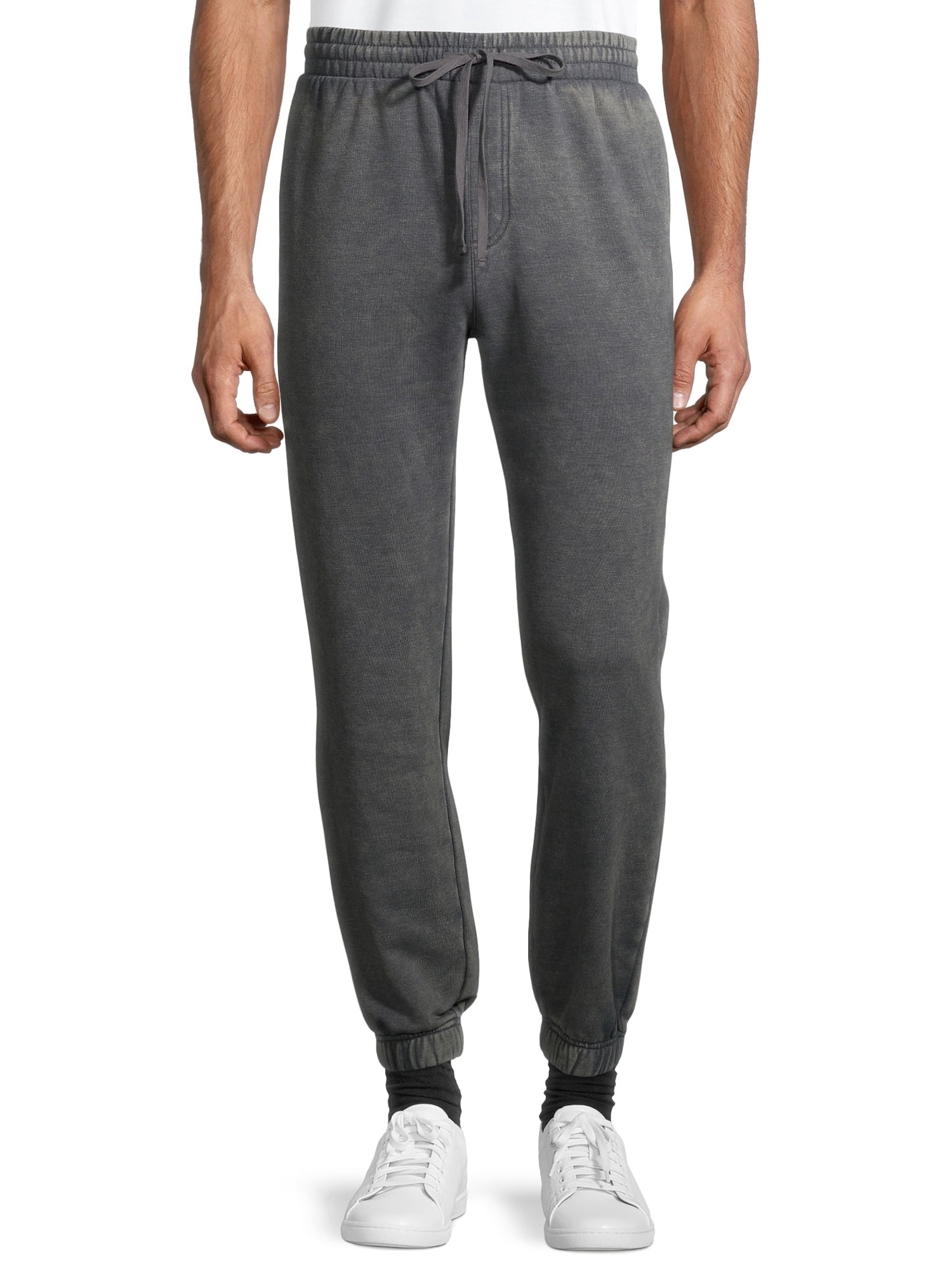 No Boundaries Mens and Big Men's Fleece Jogger Pants, Sizes up to 5XL