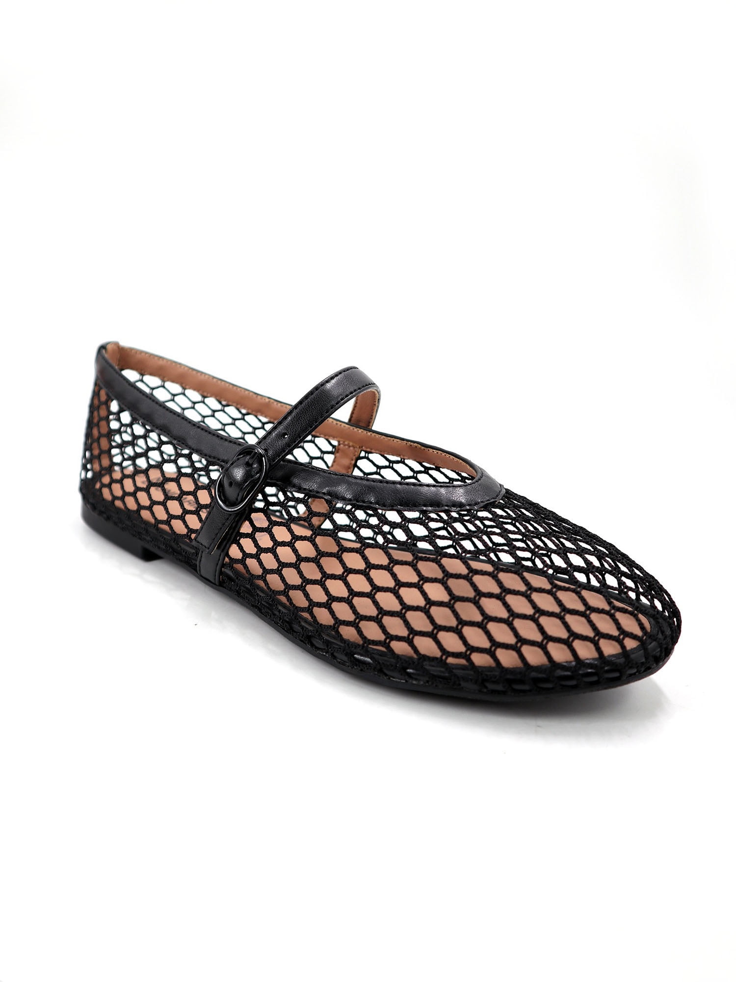 【正規品】Mary Jane Mesh Flats / Her lip to No Boundaries Mesh Mary Jane Flat - Ballet Flats - Walmart.com