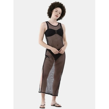 No Boundaries Breathable Mesh Swimwear Cover-Up (Women's), XL