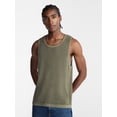 thumbnail image 1 of No Boundaries Mesh Stitch Sweater Tank Top, Men's and Big Men's XS-3XL, 1 of 5