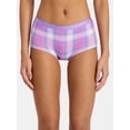 thumbnail image 1 of No Boundaries Micro Boyshort Panties, Women’s, 1 of 3
