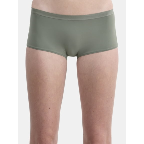 No Boundaries Micro Boyshort Panties, Women’s