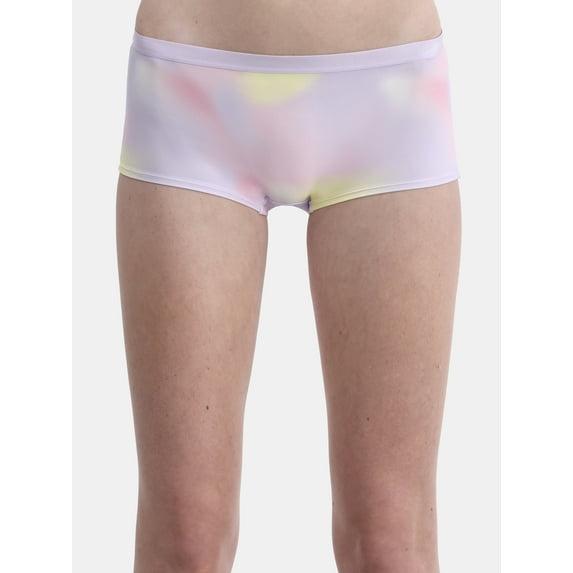 No Boundaries Micro Boyshort Panties, Women’s