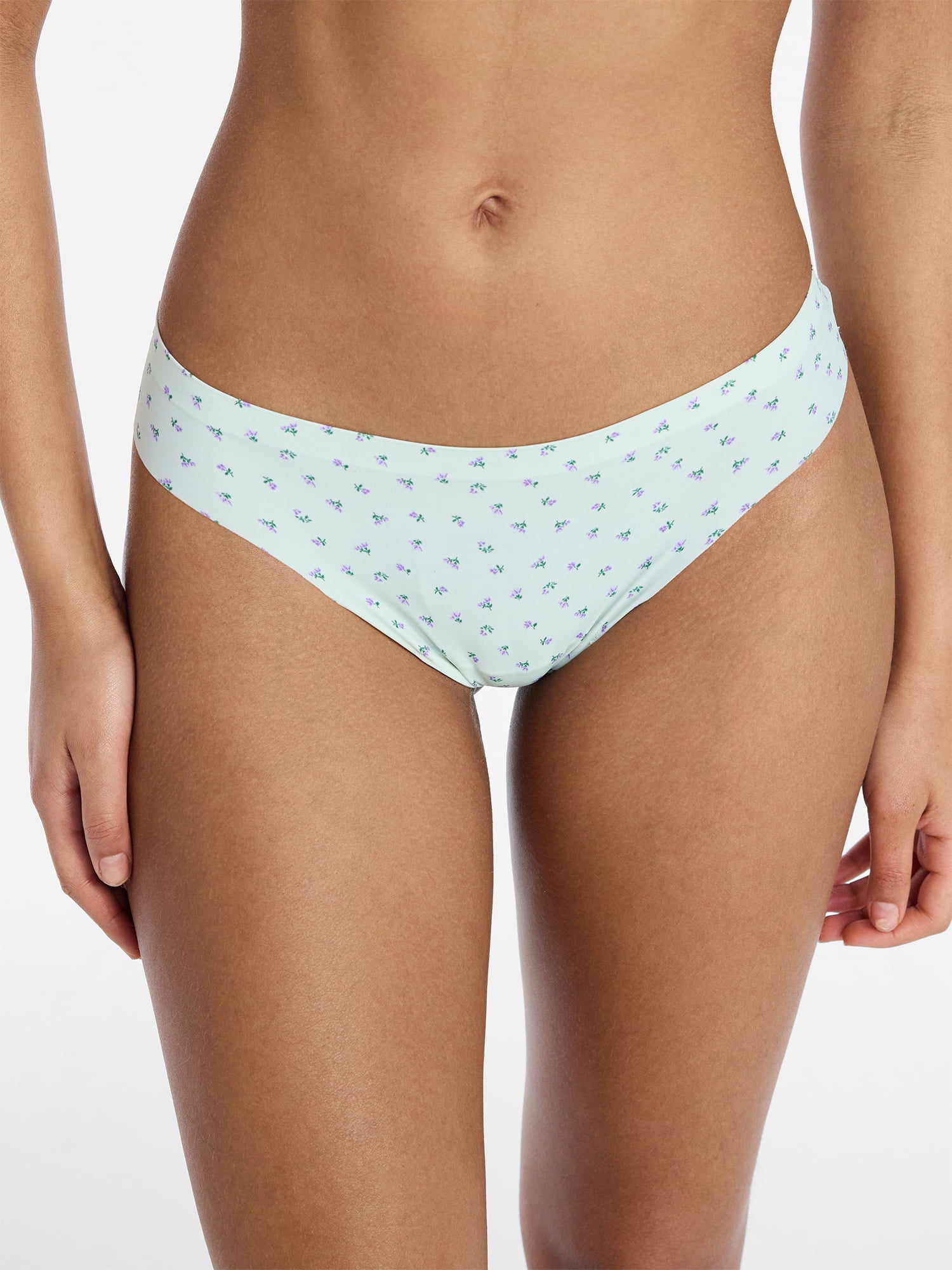 No Boundaries Micro Sheer Lace Cheeky Panties Women, Ultra Cheeky