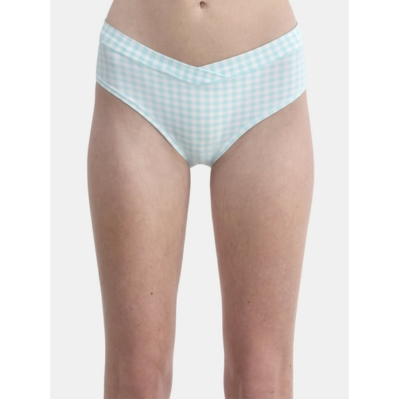 No Boundaries Micro Crossover Hipster Panty, Women’s and Women’s Plus, Sizes XS-XXXL