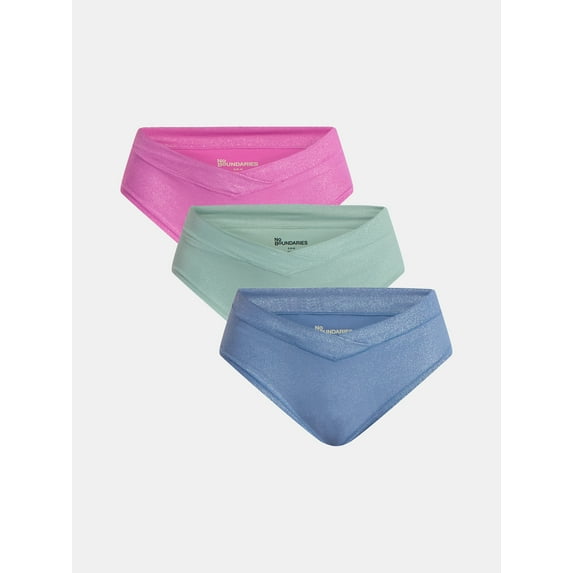 No Boundaries Micro Hipster Panties, 3-Pack, Women’s
