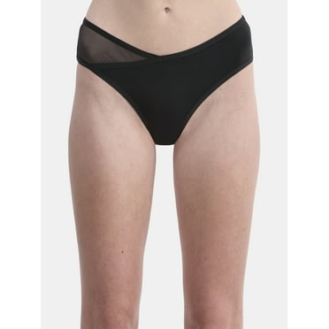 No Boundaries Micro Hipster Panty with Mesh, Women’s and Women’s Plus, Sizes XS-XXXL