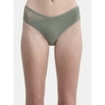 thumbnail image 1 of No Boundaries Micro Hipster Panty with Mesh, Women’s and Women’s Plus, Sizes XS-XXXL, 1 of 3