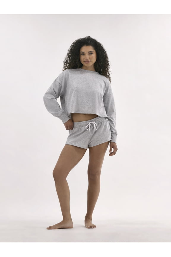 Micro Sleepwear Shorts, 2'' Inseam, Women’s and Women’s Plus