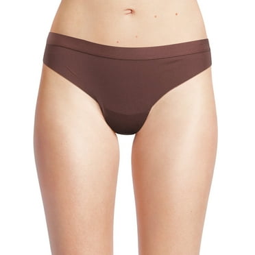 No Boundaries Micro Thong Panty, Women's and Women's Plus