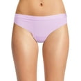 thumbnail image 1 of No Boundaries Micro Thong Panty, Women's and Women's Plus, 1 of 3