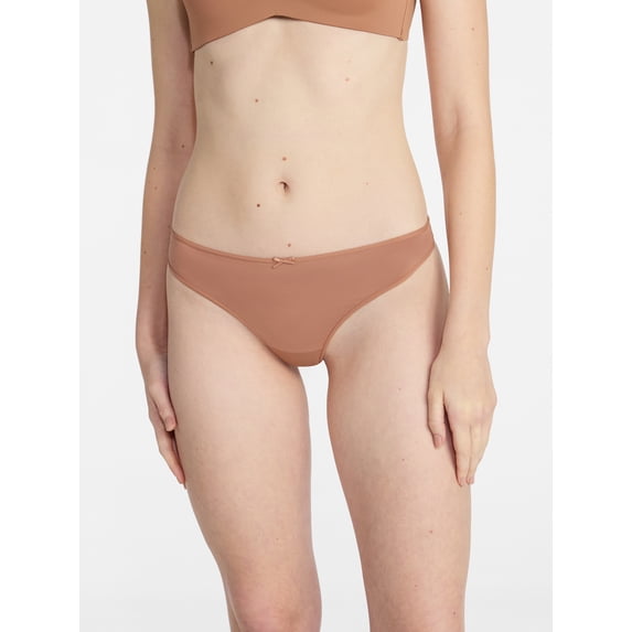 No Boundaries Micro Thong Women's and Women's Plus, Sizes XS-XXXL