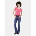 thumbnail image 1 of No Boundaries Mid Rise Bootcut Jeans, 32” Inseam, 1 or 2-Pack, Women’s, 1 of 5
