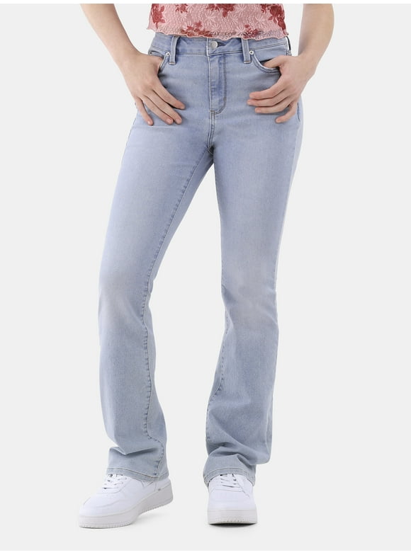 Mid Rise Bootcut Jeans, 32” Inseam, 1 or 2-Pack, Women’s