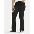 thumbnail image 1 of No Boundaries Mid Rise Bootcut Jeans, 32” Inseam, 1 or 2-Pack, Women’s, 1 of 7
