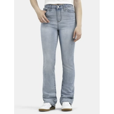 No Boundaries Mid Rise Bootcut Jeans, Women's, 2-Pack, Sizes 00-20