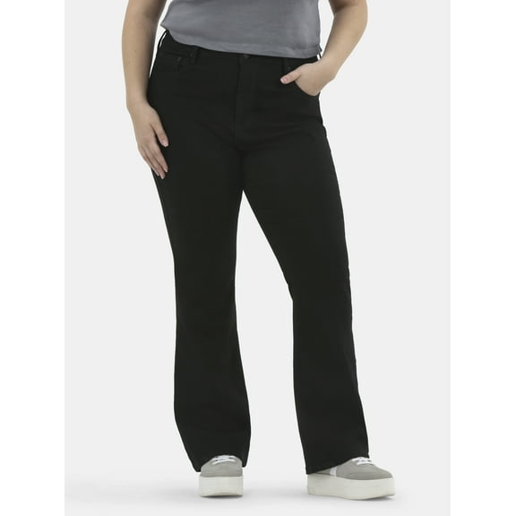 No Boundaries Stretch Denim Bootcut Jeans, 32" Inseam, Women's and Plus Sizes 00-28W
