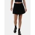 thumbnail image 1 of No Boundaries Mid Rise Button Skirt, Women's, 1 of 7