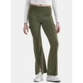 thumbnail image 1 of No Boundaries Mineral Wash Flare Cargo Pants, 31'' Inseam, Women's XXS-XXL, 1 of 4