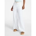 thumbnail image 1 of No Boundaries Mini Waist Wide Leg Pants, 31" Inseam, Women's XXS-XXL, 1 of 5