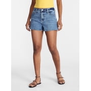 No Boundaries Denim Mom Shorts, 2.25" Inseam, Women's 00-20