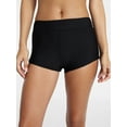 thumbnail image 1 of No Boundaries Basic Bikini Boyshorts, Women's XXS-XXL, 1 of 5