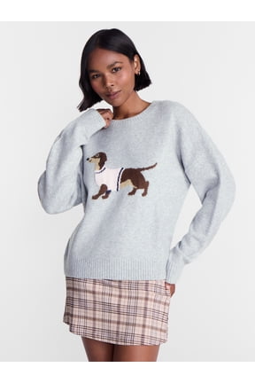 Motif Sweater, Lightweight, Women's and Women's Plus XXS-4X
