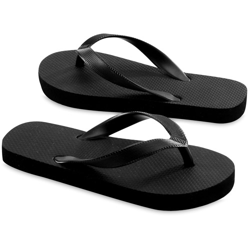 No Boundaries Nb Ladies Solid Flip Flop - Walmart.com