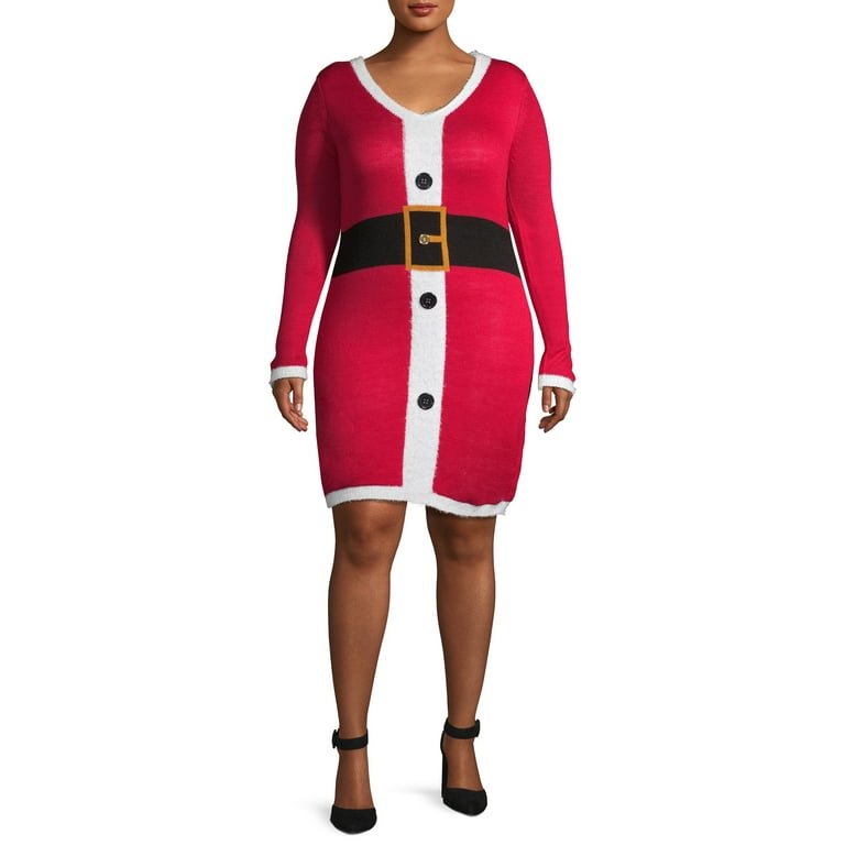 Santa bodycon deals dress