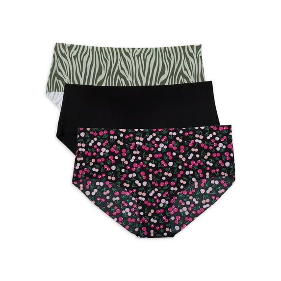 No Boundaries No Show Hipster Panty, 3-Pack, Style-NB482PK