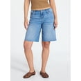 thumbnail image 1 of No Boundaries No Waist Baggy Jorts, Women's XXS-XXL, 1 of 4