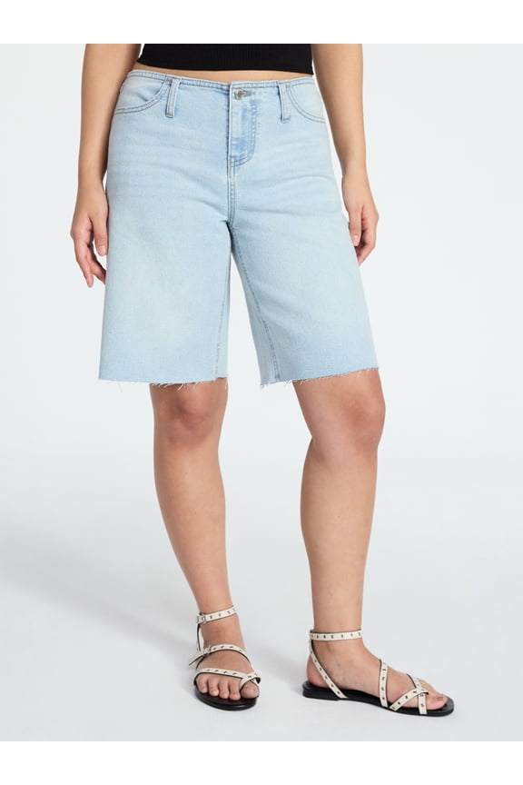 No Waist Baggy Jorts, Women's XXS-XXL